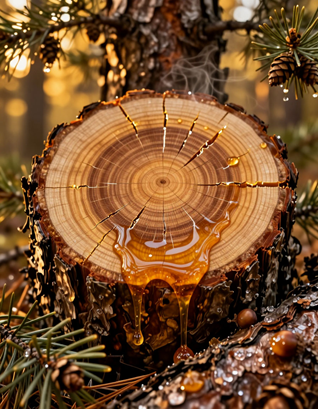 Cedrus Resina — кедровый лес с золотистой смолой